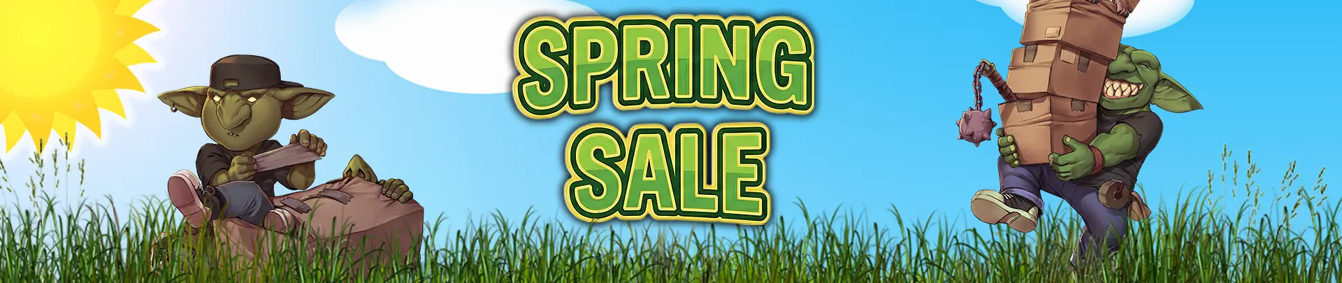 spring sale category banner