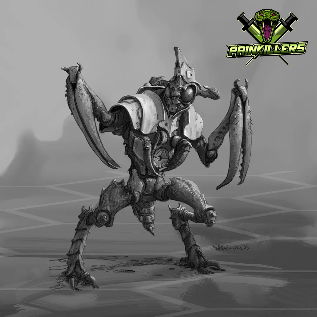 DreadBall All-Stars Painkiller Team Concept