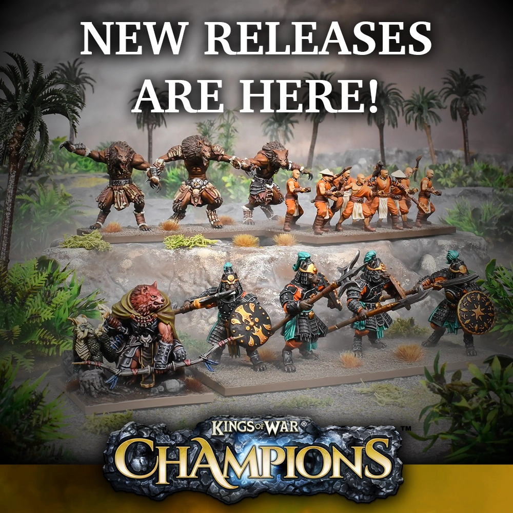 Kings of War Champions Update: New Releases and More Featured Image