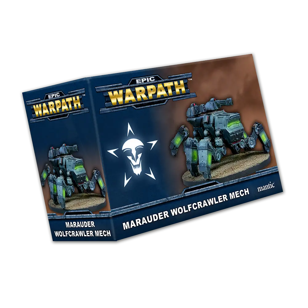 ewp marauder wolfcrawler box isolated