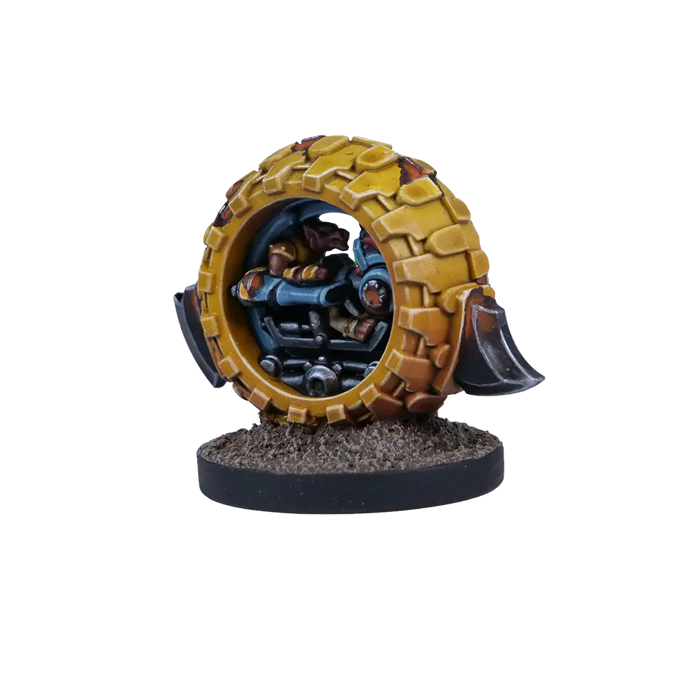 ewp veer myn tunnel runner isolated