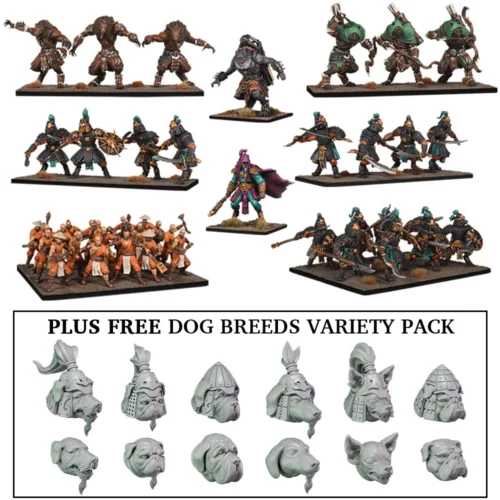 xirkaali dog heads promo battalion bundle