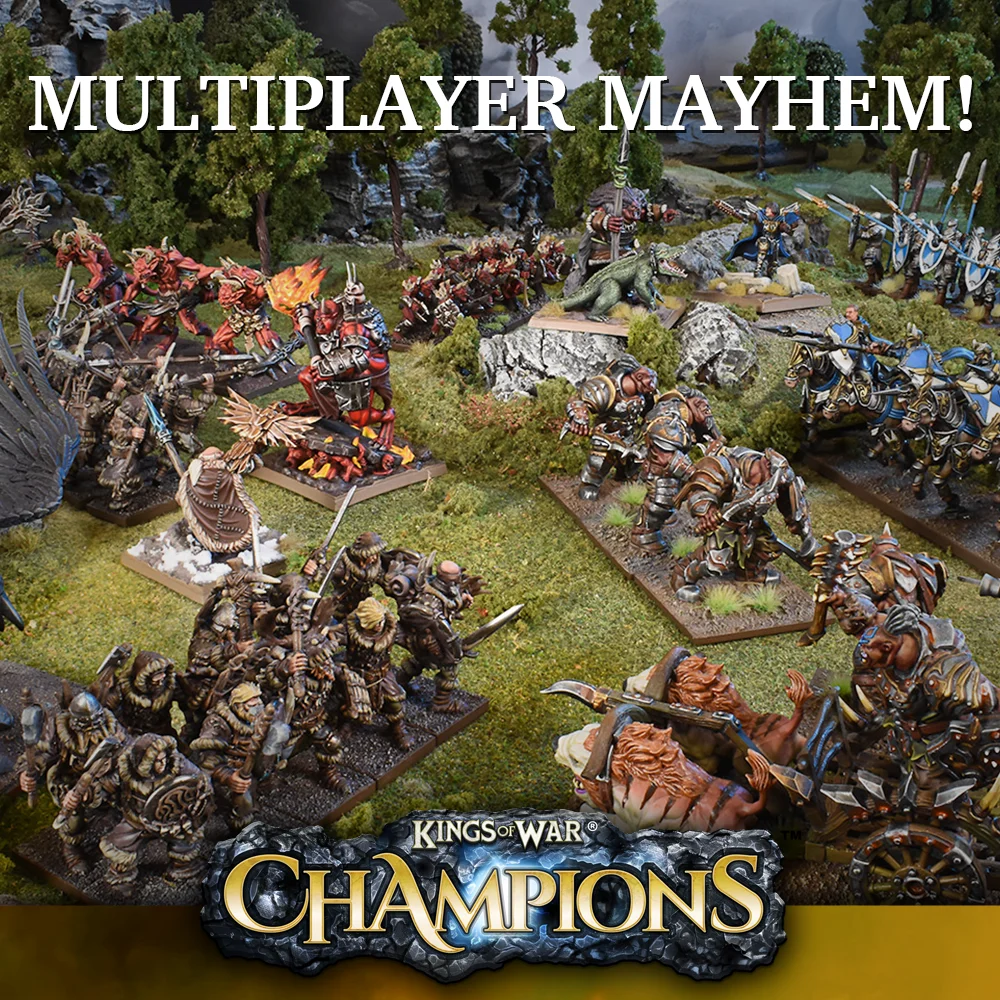 Kings of War Champions: Campaigns and Multiplayer Battles Featured Image