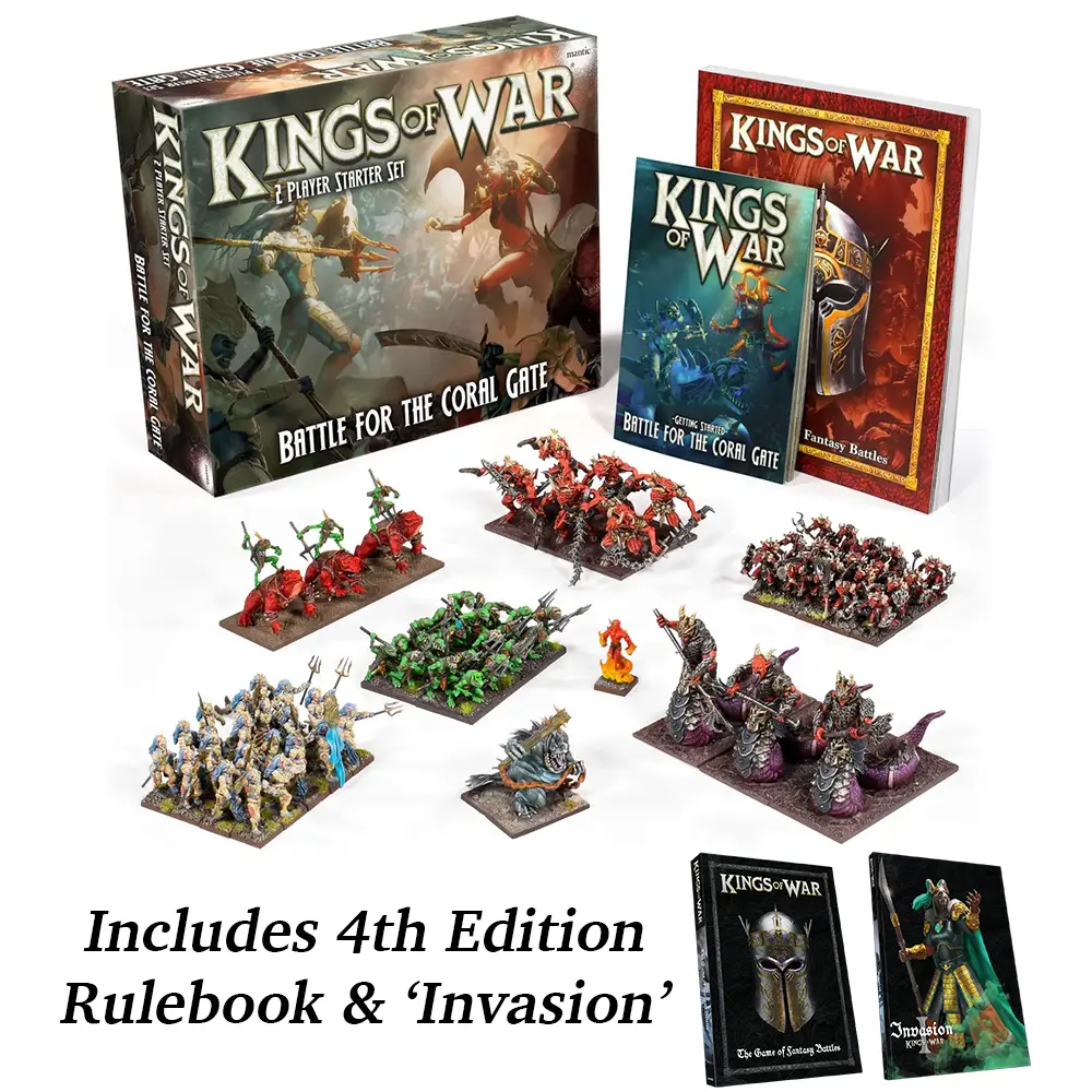 Battle for the Coral Gate & 4th Edition Books Bundle