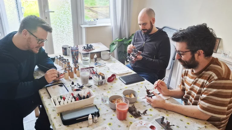 slow grow social painting session