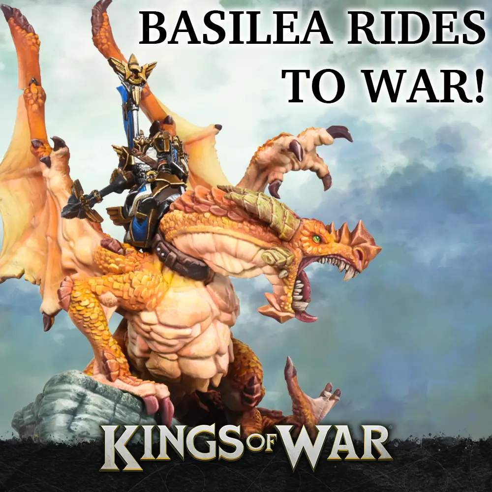 Kings of War June Pre-Orders: Basilea Rides To War Featured Image