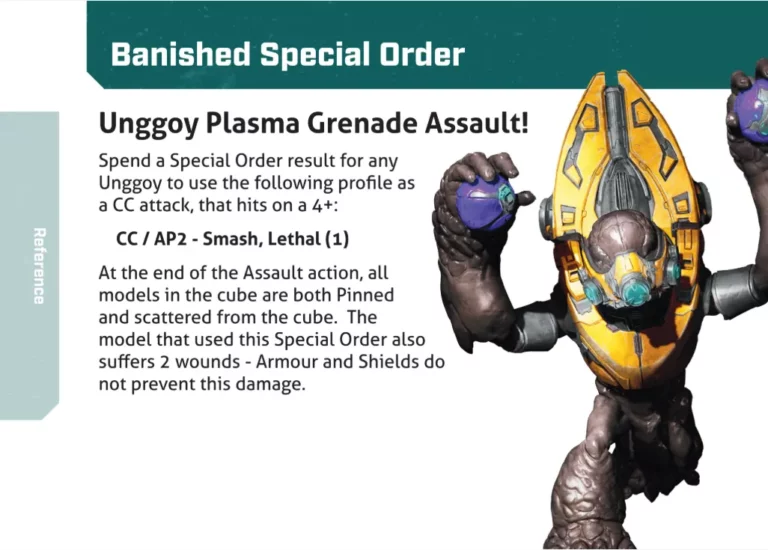 banished grunts plasma grenade special order