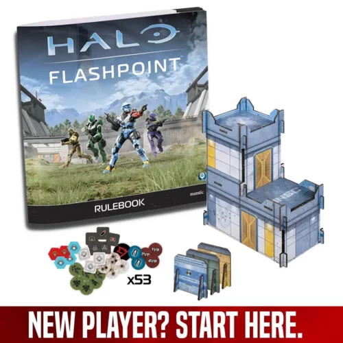 Halo: Flashpoint Rulebook Pack (with FREE Unit Cards Update Deck)