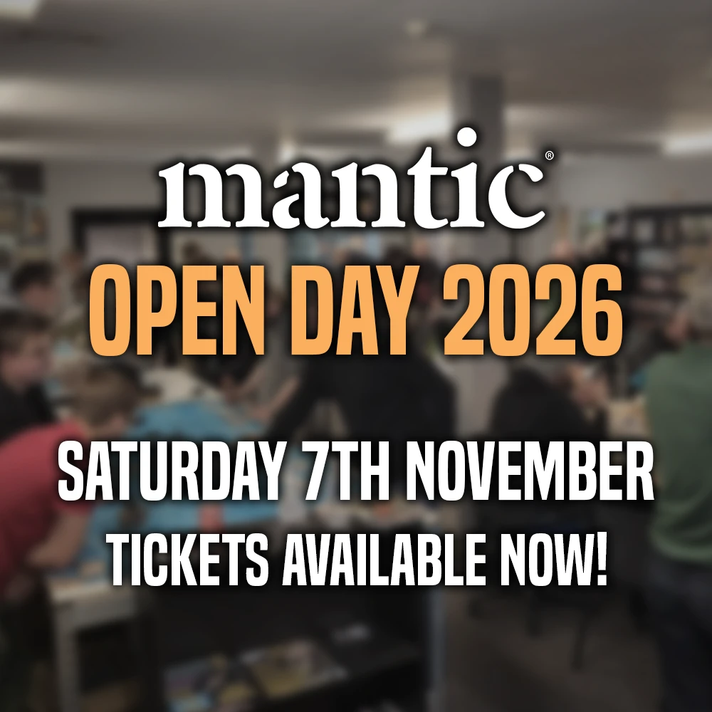 Mantic Open Day 2026: Get Your Tickets Now! Featured Image