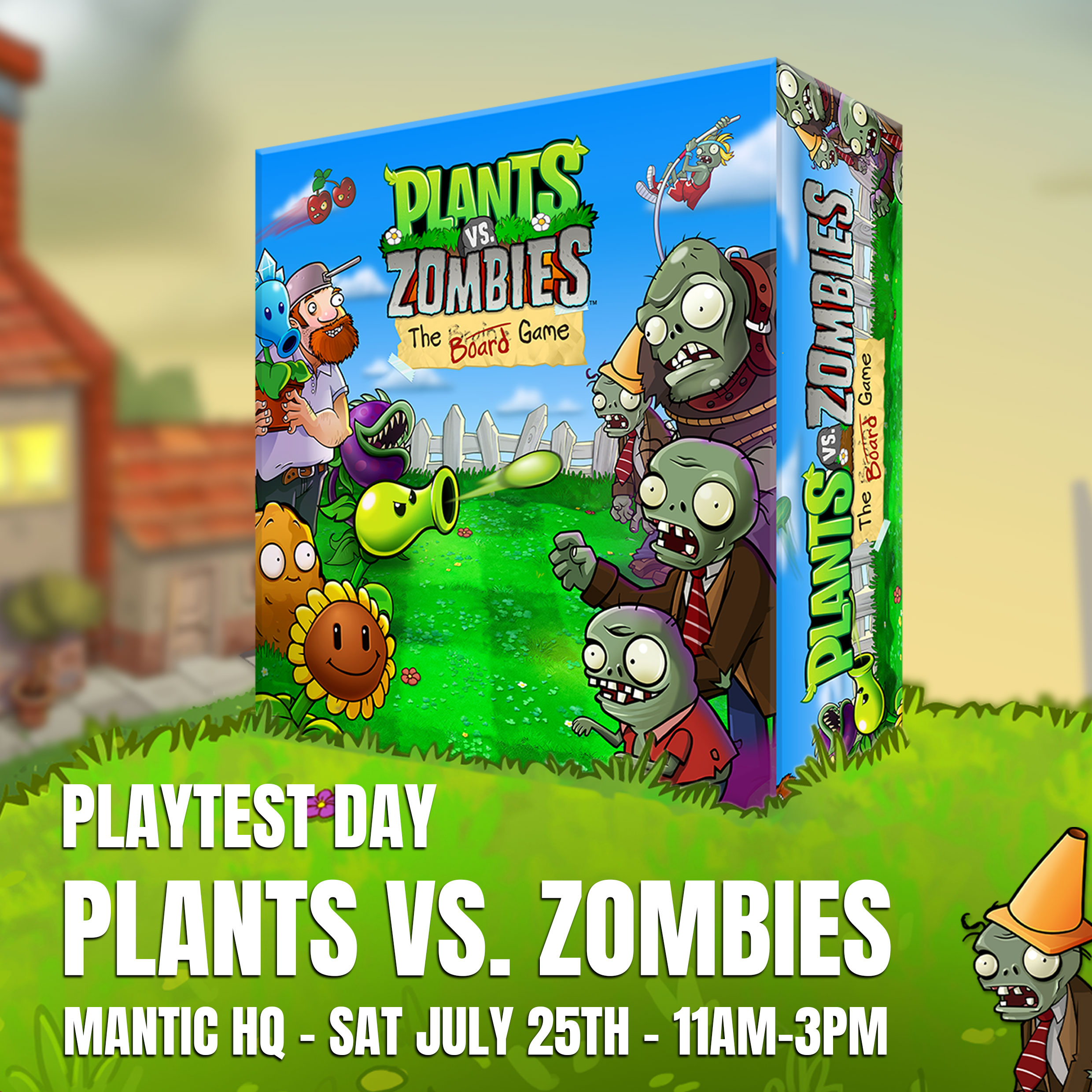 Playtest day: Plants vs Zombies (25th July 2026) Playtest day: Plants vs Zombies (25th July 2026)