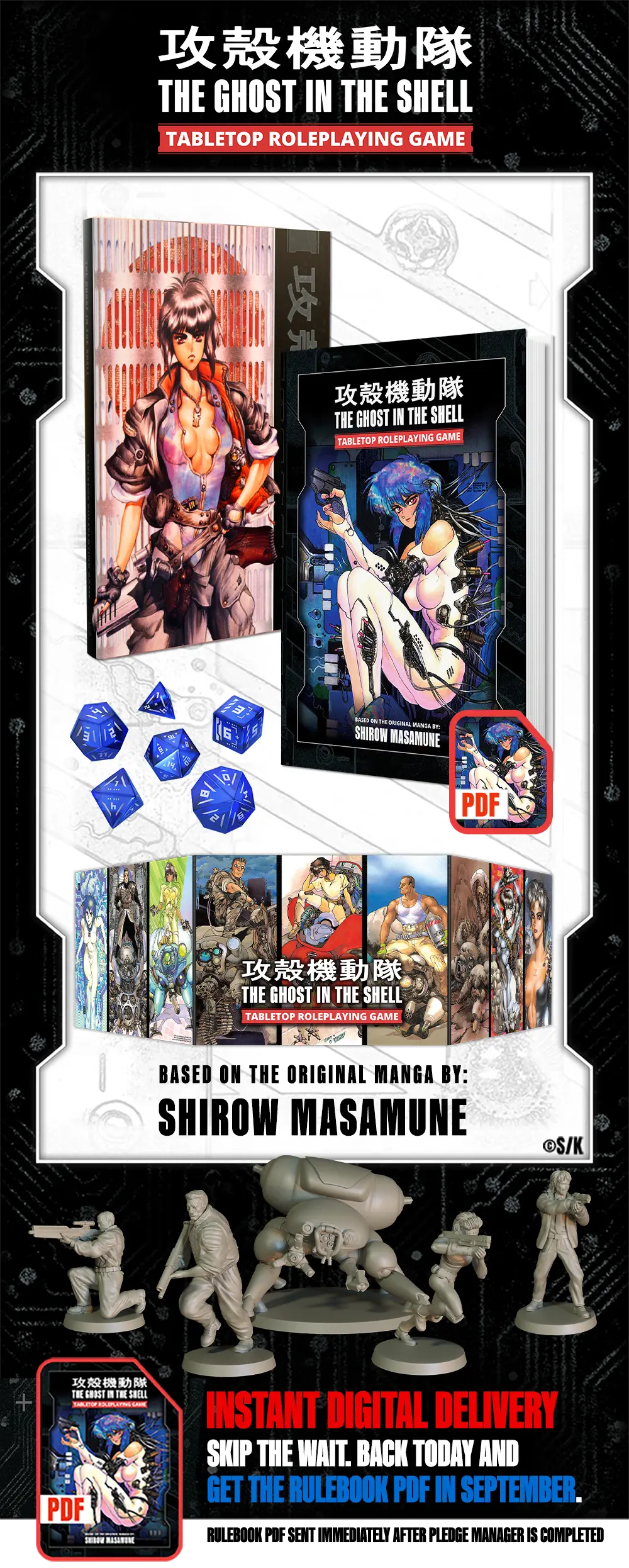 The Ghost in the Shell Tabletop Roleplaying Game