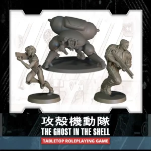 Special Tabletop Miniature Range for The Ghost in the Shell Tabletop RPG Featured Image