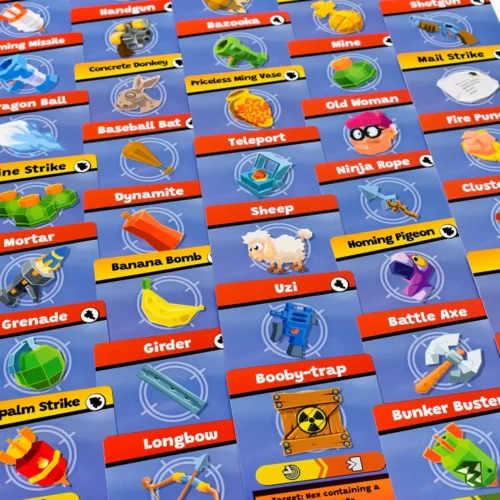 worms 30th weapons mosaic