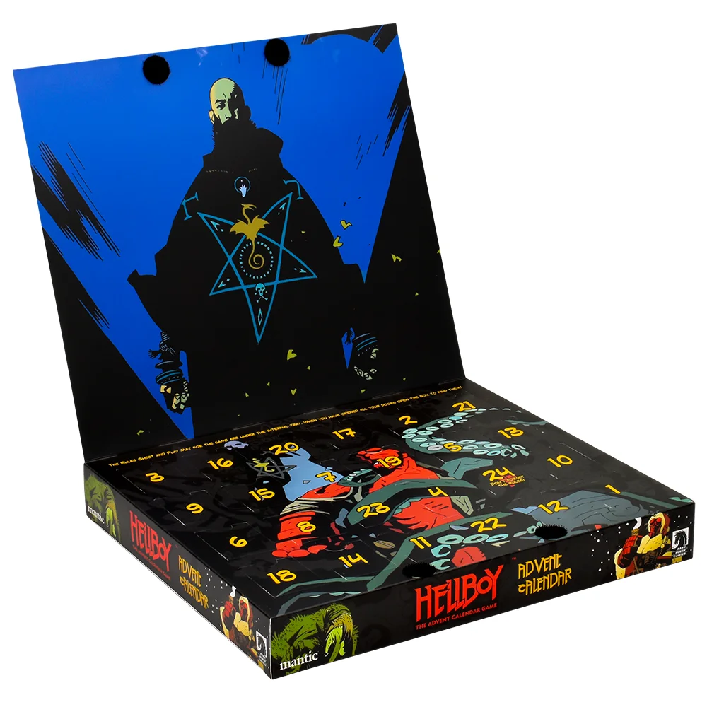 hellboy adv cal open flap