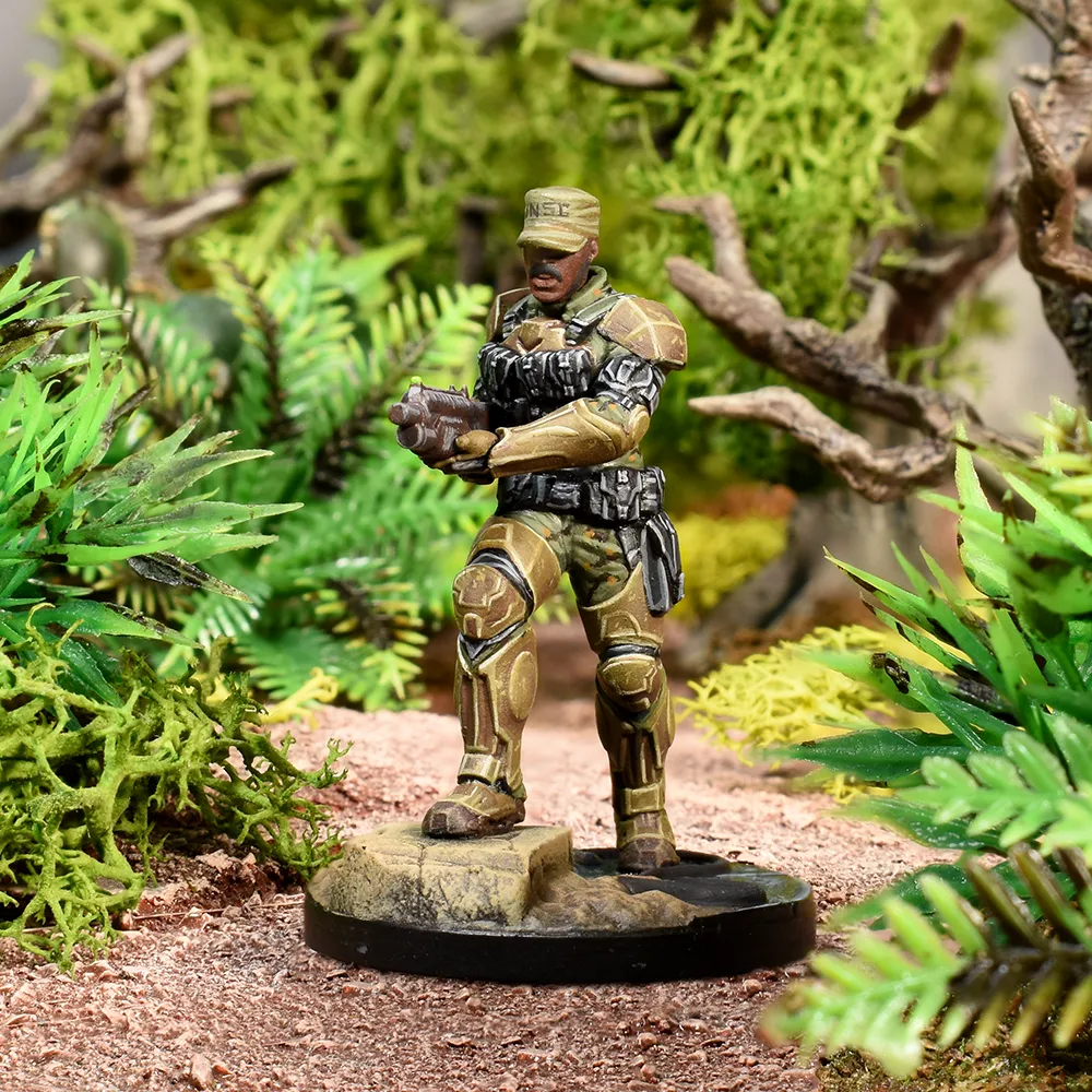 sergeant major johnson jungle colourshot