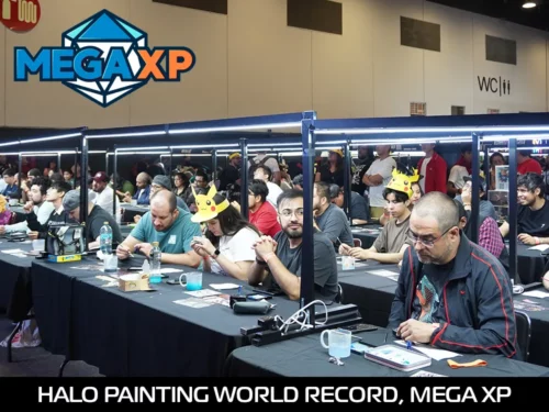 mega xp spartan painting world record
