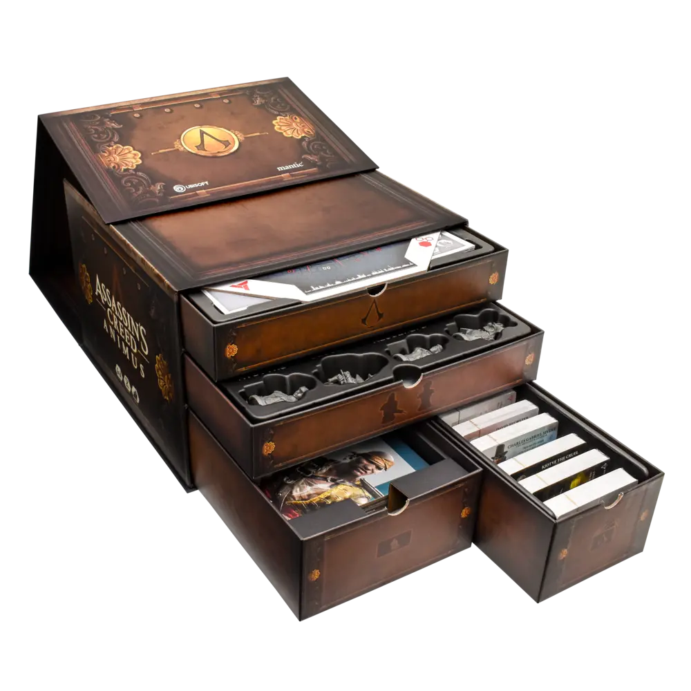 assassins creed animus the board game collectors edition product shot box flat open view full size square crop