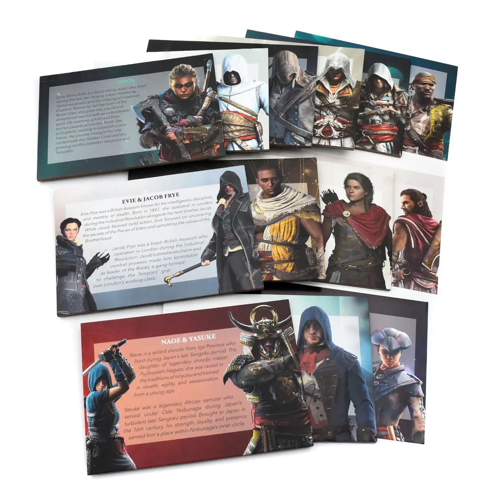 assassins creed animus the board game collectors edition product shot character boards full size square crop