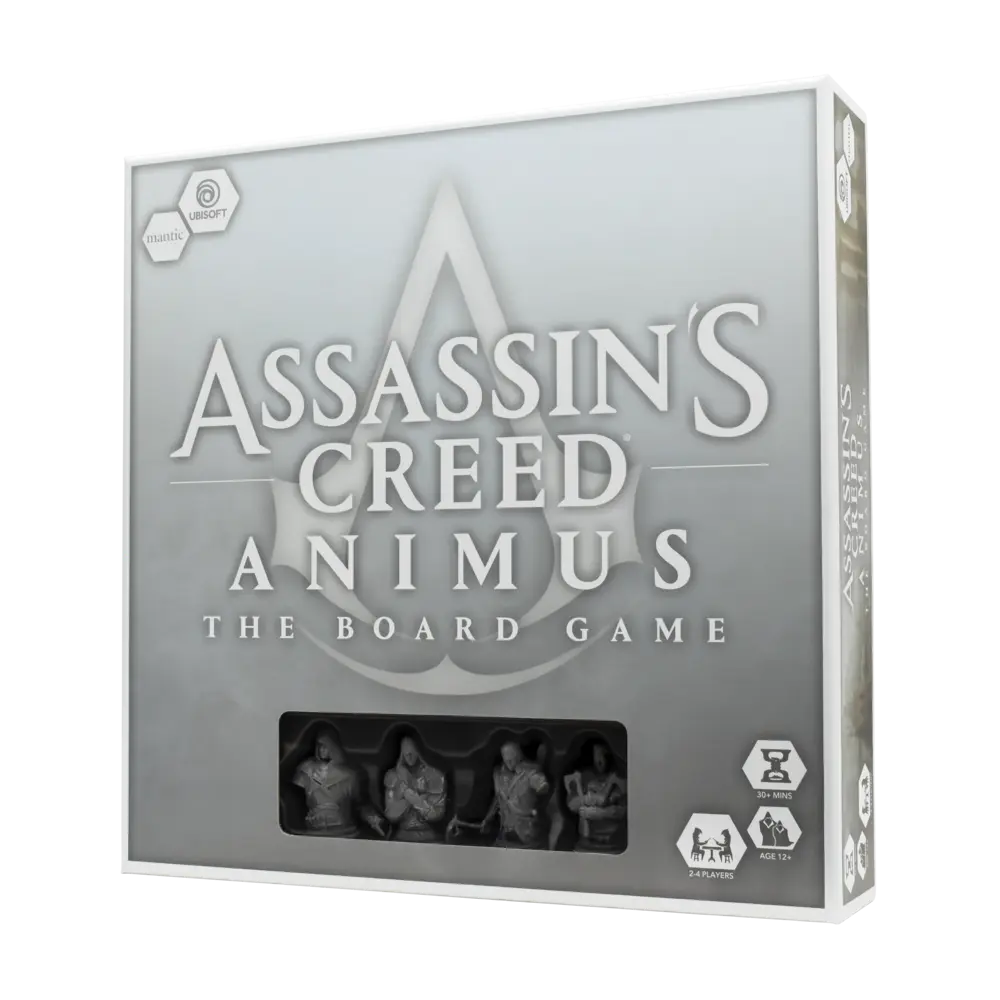 assassins creed animus the board game product shot box low angle left view full size square crop