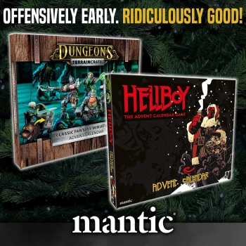 2026 Tabletop Gaming Advent Calendars: a Head-Start for Mantic Fans! Thumbnail Image