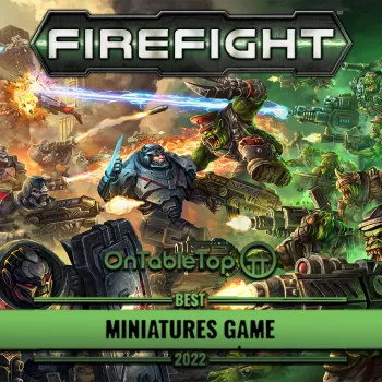 Firefight Voted Best Miniature Wargame Of 2022!