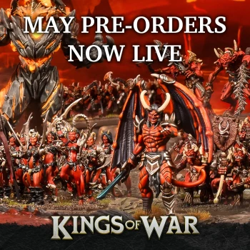 Kings of War May Pre-Orders: Ogres and Forces of the Abyss Thumbnail Image