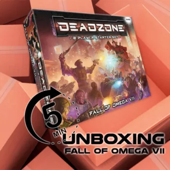 5 Minute Unboxings – Fall Of Omega VII – Deadzone Two Player Starter Set