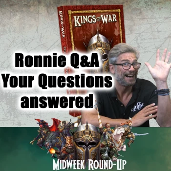 Ronnie Q&A And More – Midweek Round-Up – 31st August