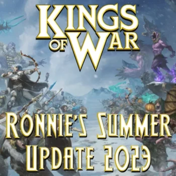 Ronnie’s Kings of War Update – yo, ho, ho and a bottle of rum!