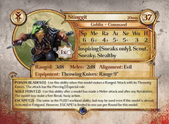 Vanguard Goblins: Warband abilities and spells!