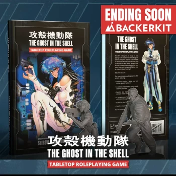 Last Chance – The Ghost in the Shell TTRPG on BackerKit until Aug 13th Thumbnail Image